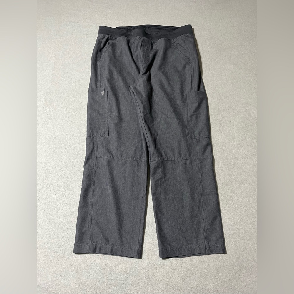 FIGS Mens Axim Cargo Scrub Pants‎ XL (34x26) Elastic Waist Stretch Comfort T2001